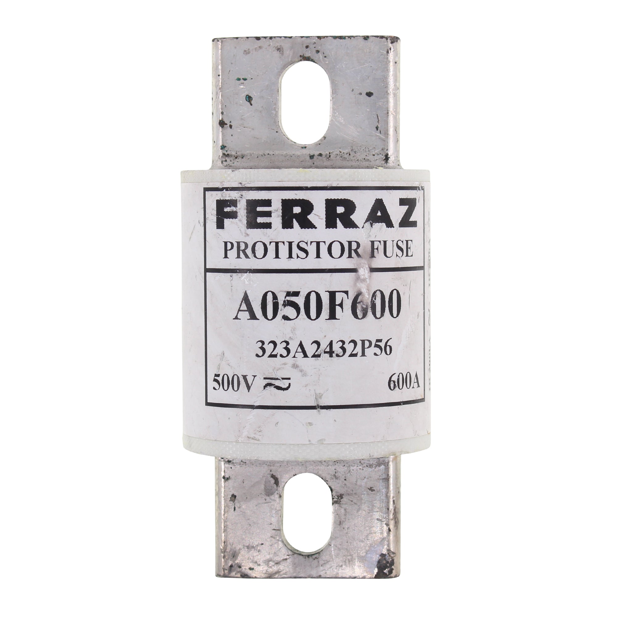 Ferraz Shawmut, FERRAZ-SHAWMUT A050F600 SEMICONDUCTOR FUSE, FORM 101, 600-AMP, 500V