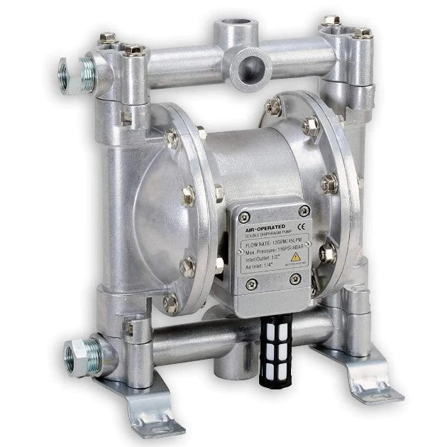 Fuelworks, Fuelworks Double Diaphragm Transfer Pump 1/2" Nitrile/NBR/Buna-N 12GPM/45LPM 17150500 New
