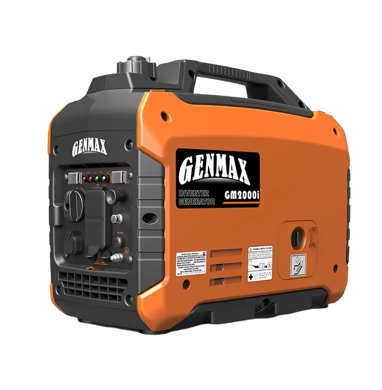 GENMAX, GENMAX GM2000i 20 Amp 1600W/2000W Recoil Start Gas Inverter Generator Parallel Ready New