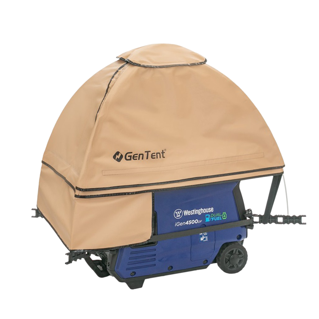 GenTent, GenTent Stormbracer kit Weatherproof Running Tent Cover for Fully Encased Inverter generators New
