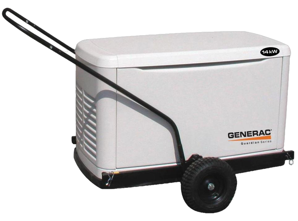 Generac, Generac 5685 Air Cooled Generator Generator Transport Cart New