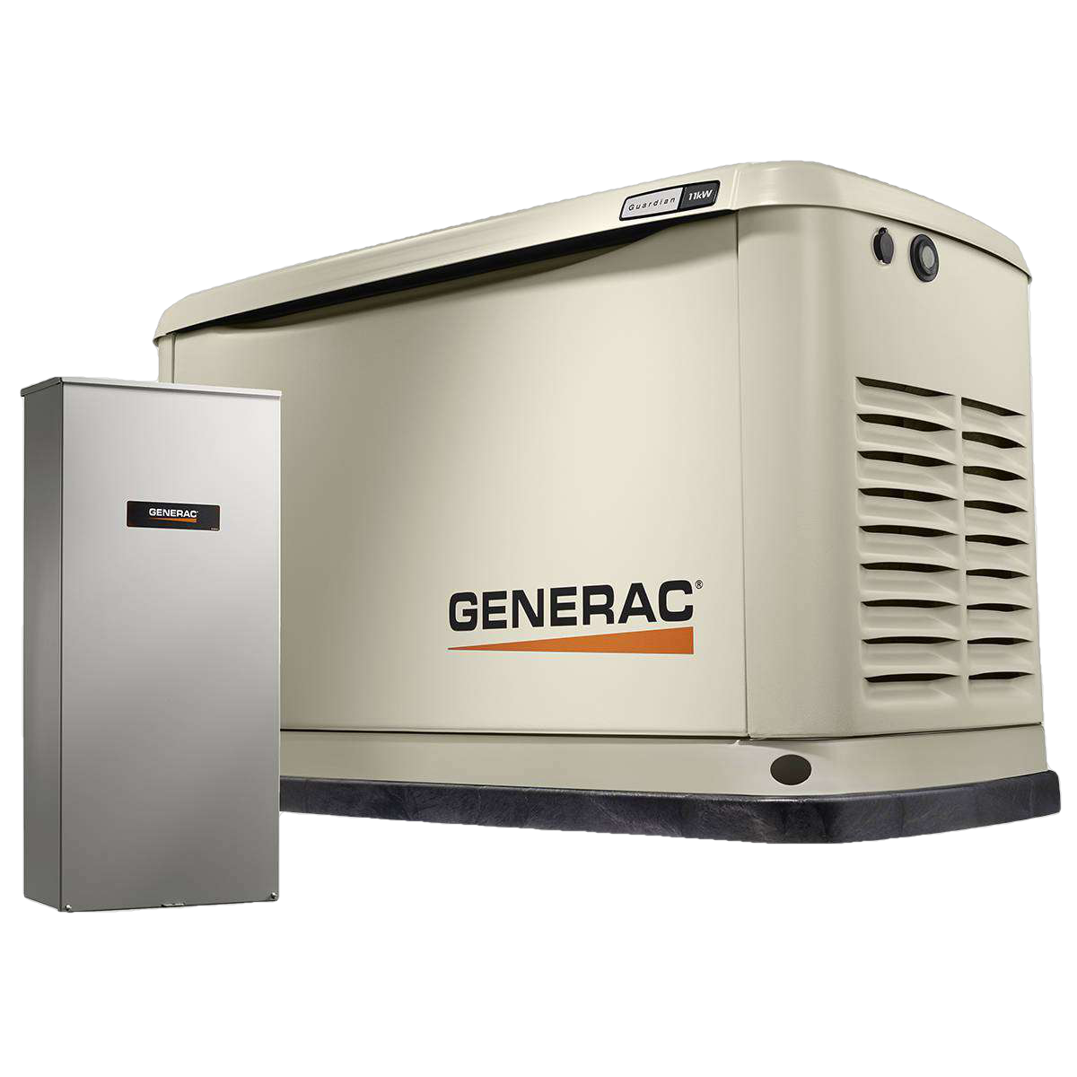 Generac, Generac 5826/5871 10kW Guardian LP/NG Standby Generator w/ 100 Amp Smart Transfer Switch New