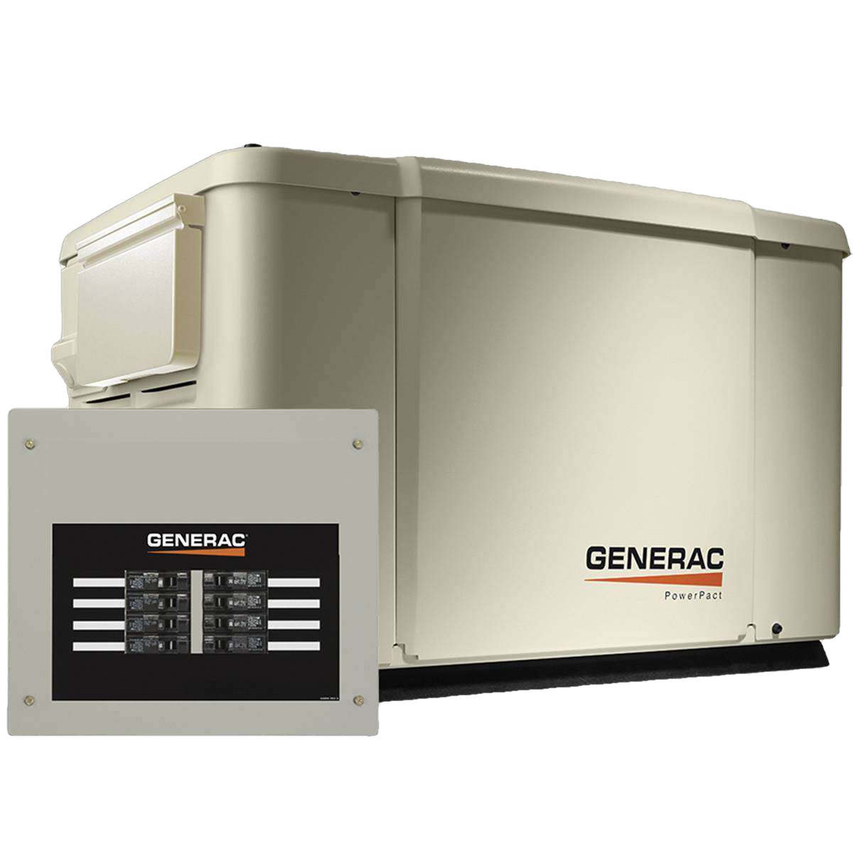 Generac, Generac 6998 Guardian 7.5kW NG/LP Standby Generator with Smart Transfer Switch New