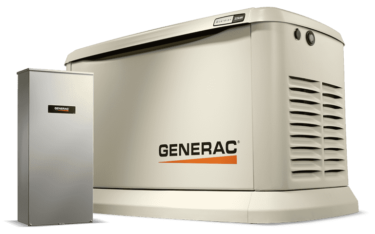 Generac, Generac 7040 Synergy Variable Speed 20kW Standby Generator w/ Transfer Switch Manufacturer RFB