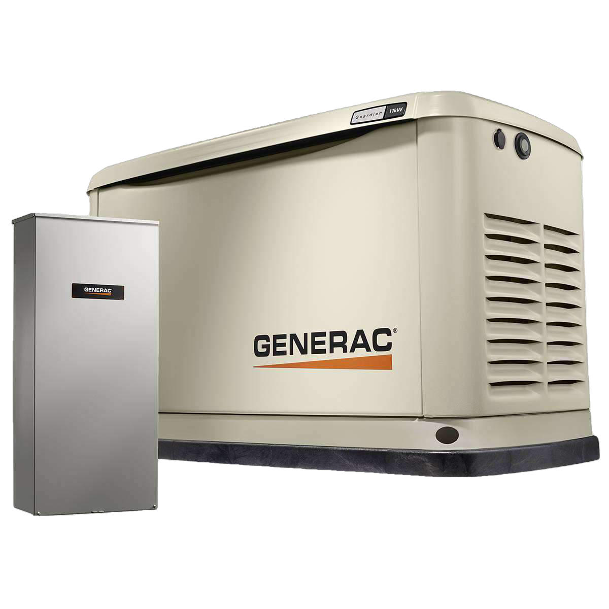 Generac, Generac 7172 10kW Guardian LP/NG Standby WiFi Generator w/ 100 Amp Smart Transfer Switch Manufacturer RFB