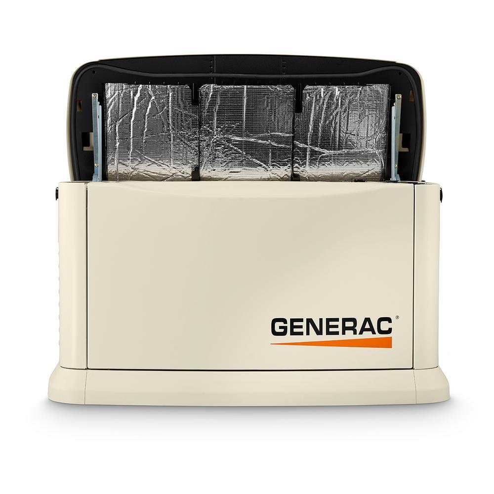 Generac, Generac 7174 13kW Guardian LP/NG Wi-Fi Standby Generator w/ 16C 100 amp Automatic Transfer Switch New