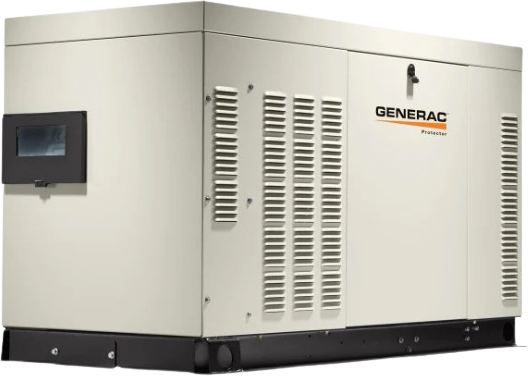 Generac, Generac Protector 45kW Liquid Cooled 3 Phase 277/480V Standby Generator CARB Compliant New