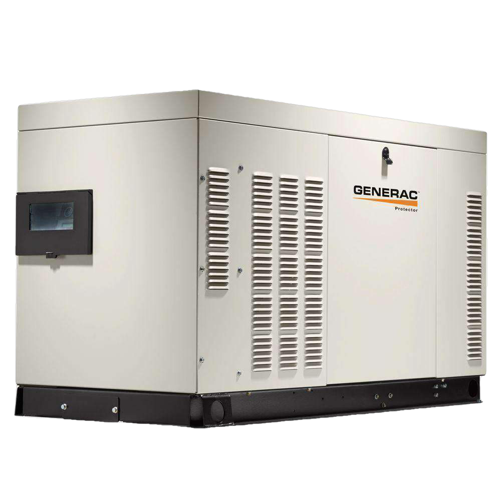 Generac, Generac Protector 45kW RG04524GNSX Liquid Cooled 3 Phase 120/208V LP/NG Standby Generator New