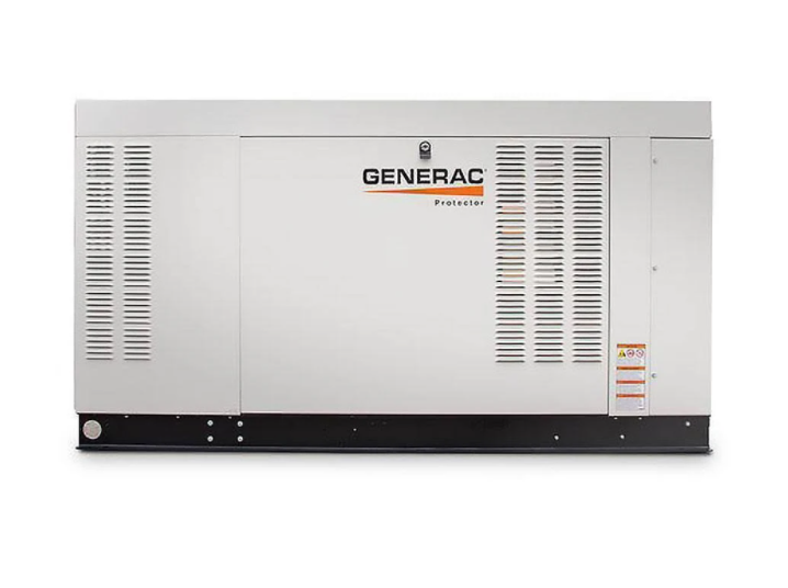 Generac, Generac Protector RG04845ANAC 48kW Liquid Cooled 1 Phase 120/240V Standby Generator SCAQMD Compliant New