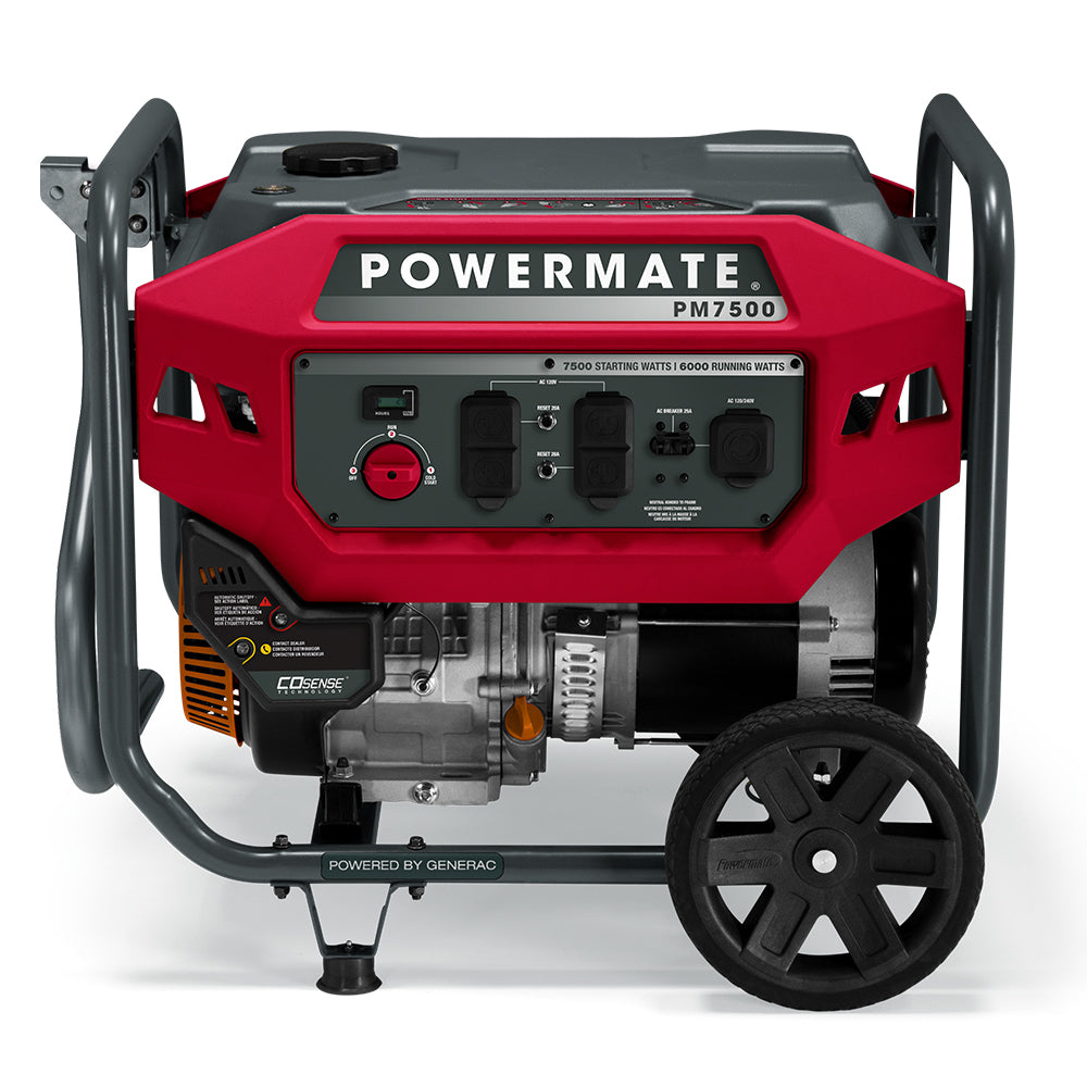 Generac, Generac/Powermate PM7500 Generator 6000W/7500W Gas New