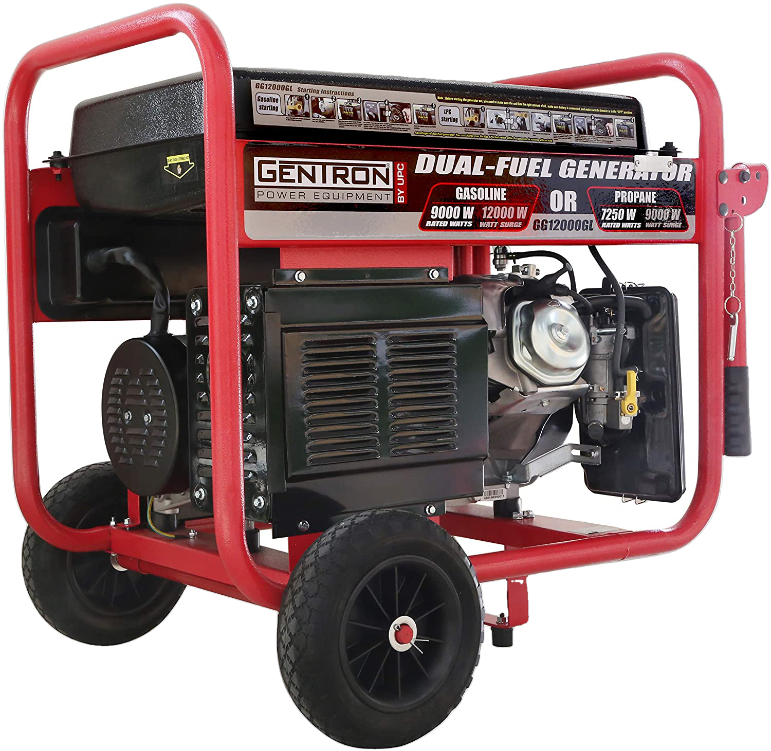 Gentron, Gentron/All Power America GG12000GL 9000W/12000W Electric Start Dual Fuel Generator New