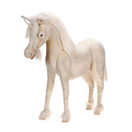 HANSA CREATIONS, Hansa Creations 4971 Realistic Unicorn Ride-On 40 Inch Stuffed Animal Toy New