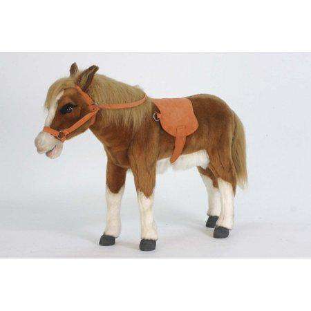 HANSA CREATIONS, Hansa Creations 5444 Realistic Pony 28 Inch Stuffed Animal Toy New