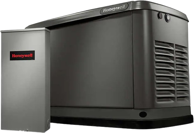 Generac, Honeywell 7235 Standby Generator 22kW Wi-Fi w/ 200 Amp Automatic Transfer Switch Manufacturer RFB