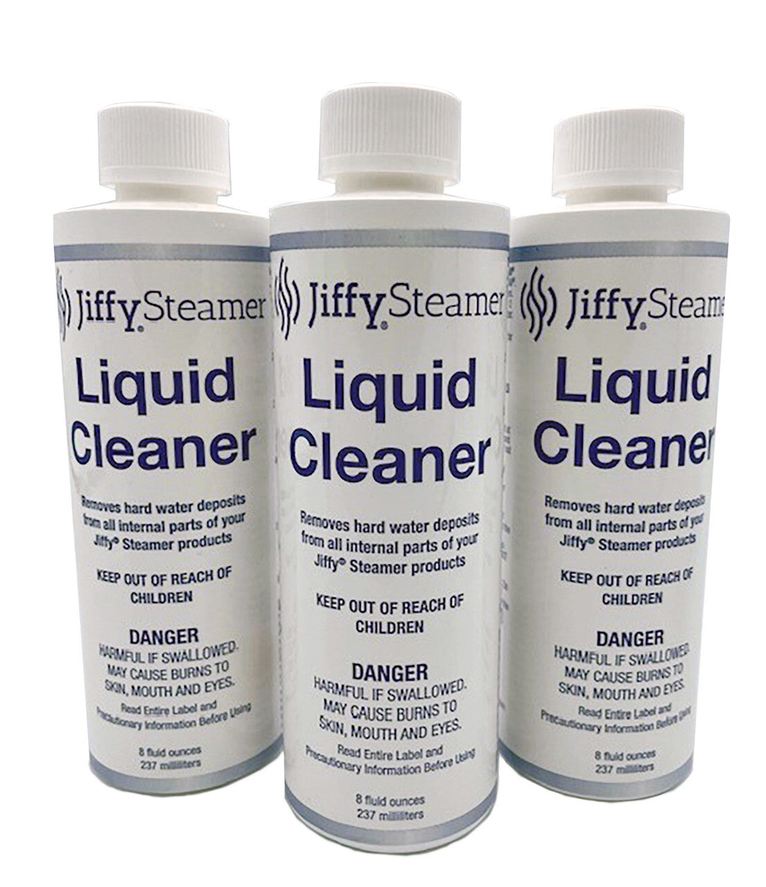 Jiffy, Jiffy Steamer Liquid Cleaner (3 - 8 oz. Bottles)