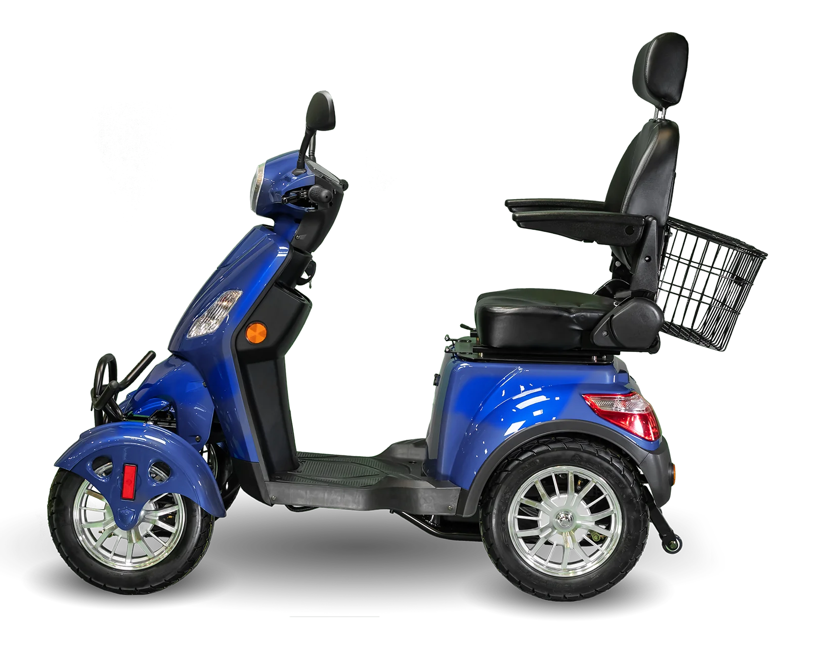 Journey, Journey Luxe Elite Mobility Scooter Electric Recreational 500W Brushless 48V 20Ah Max Speed 13 MPH Range 35 Miles Blue 08610 New