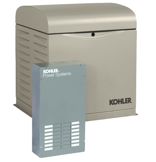 Kohler, Kohler 10RESVL-100LC12 10KW Standby Generator with 100 Amp Automatic Transfer Switch and OnCue Plus New