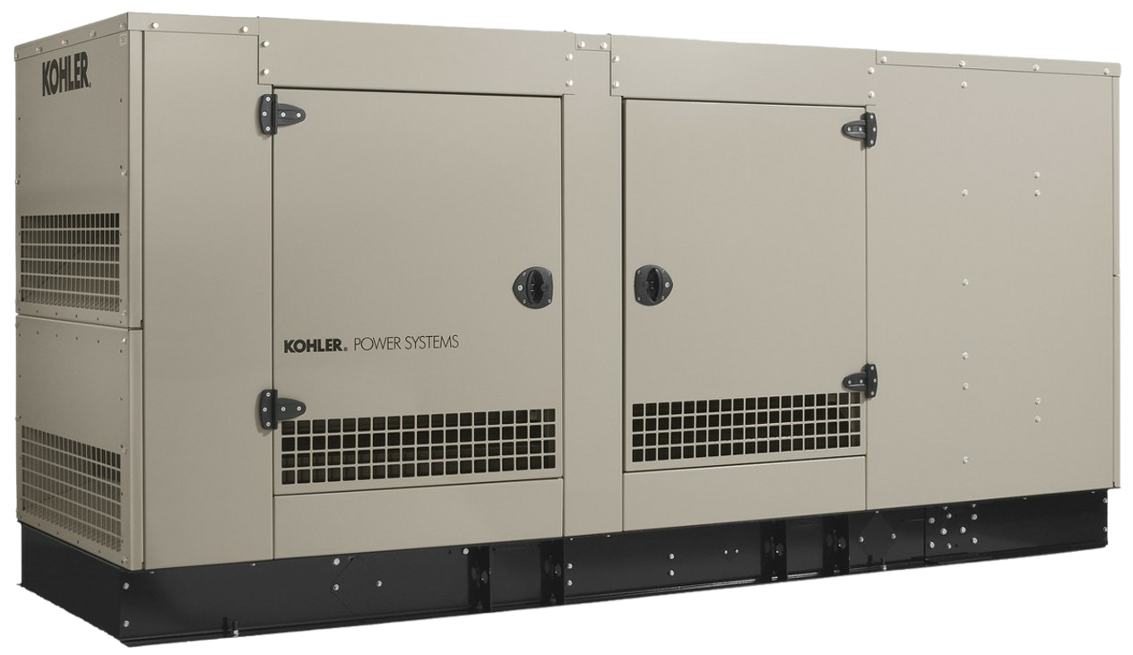 Kohler, Kohler KG125R-QS 125KW 120/240V Single Phase Standby Generator Steel New