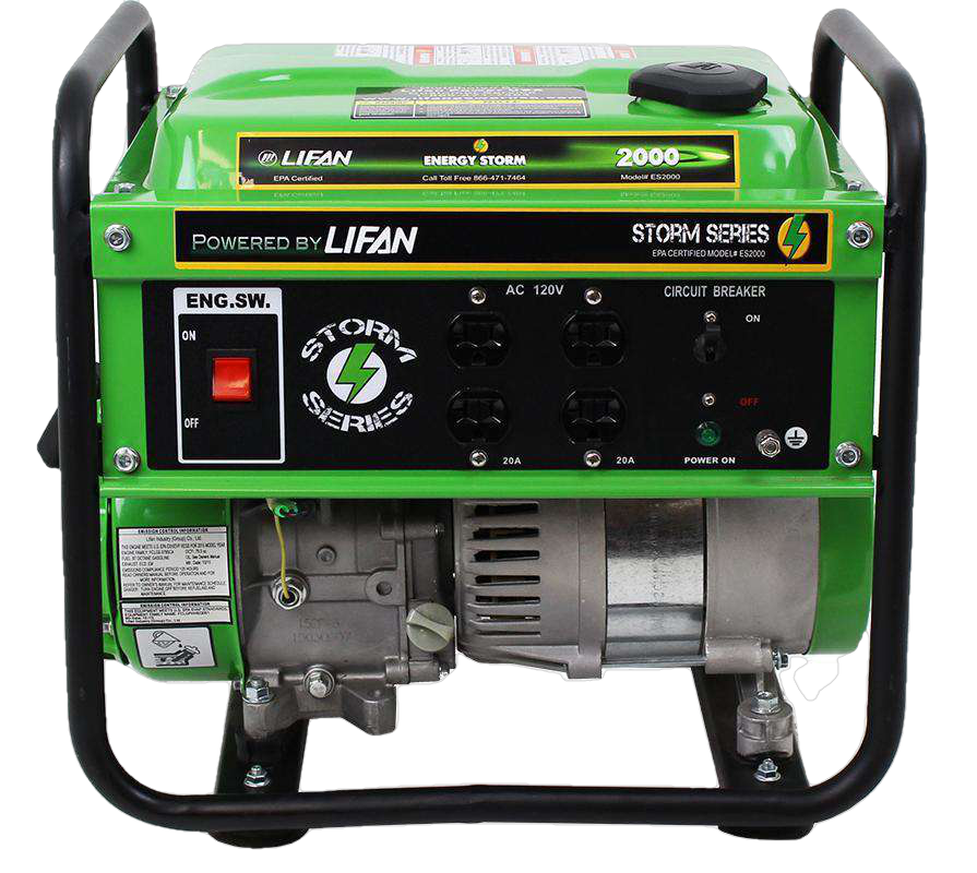 Lifan, Lifan ES2000 Energy Storm 1400W/1600W Inverter Generator Open Box (Never Used)