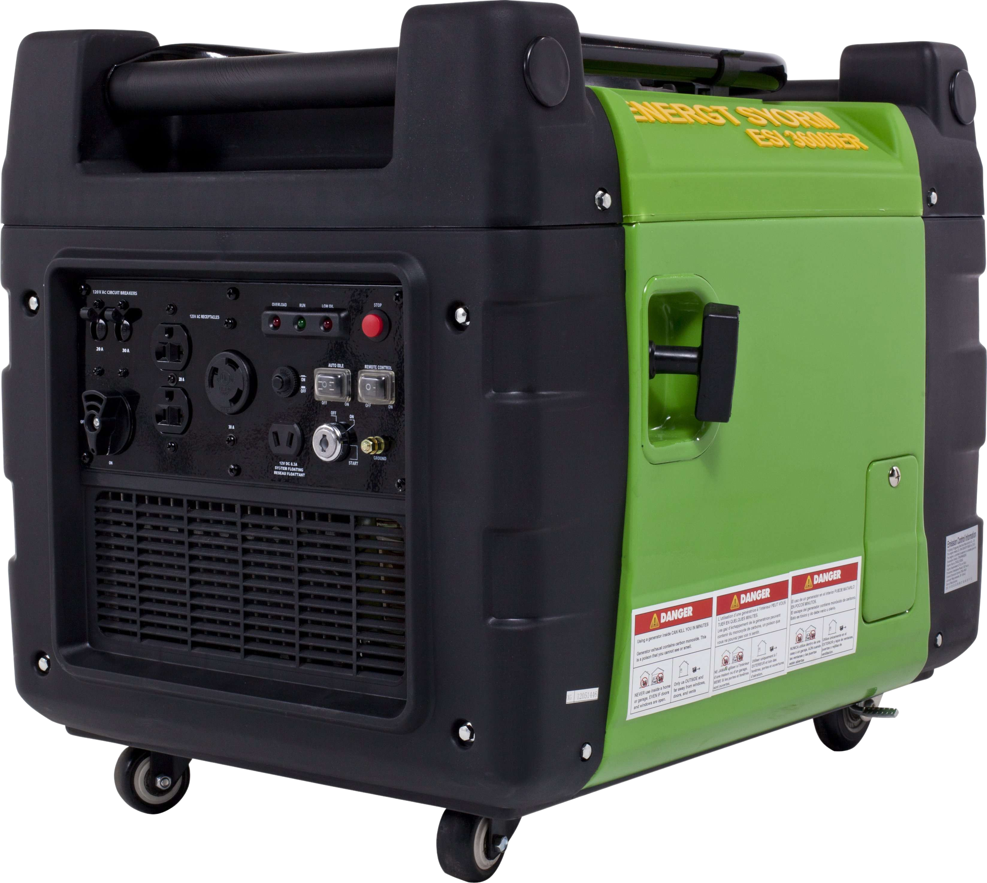 Lifan, Lifan ESi3600iER-CA 3300W/3500W Digital Inverter Remote Start Generator Manufacturer RFB