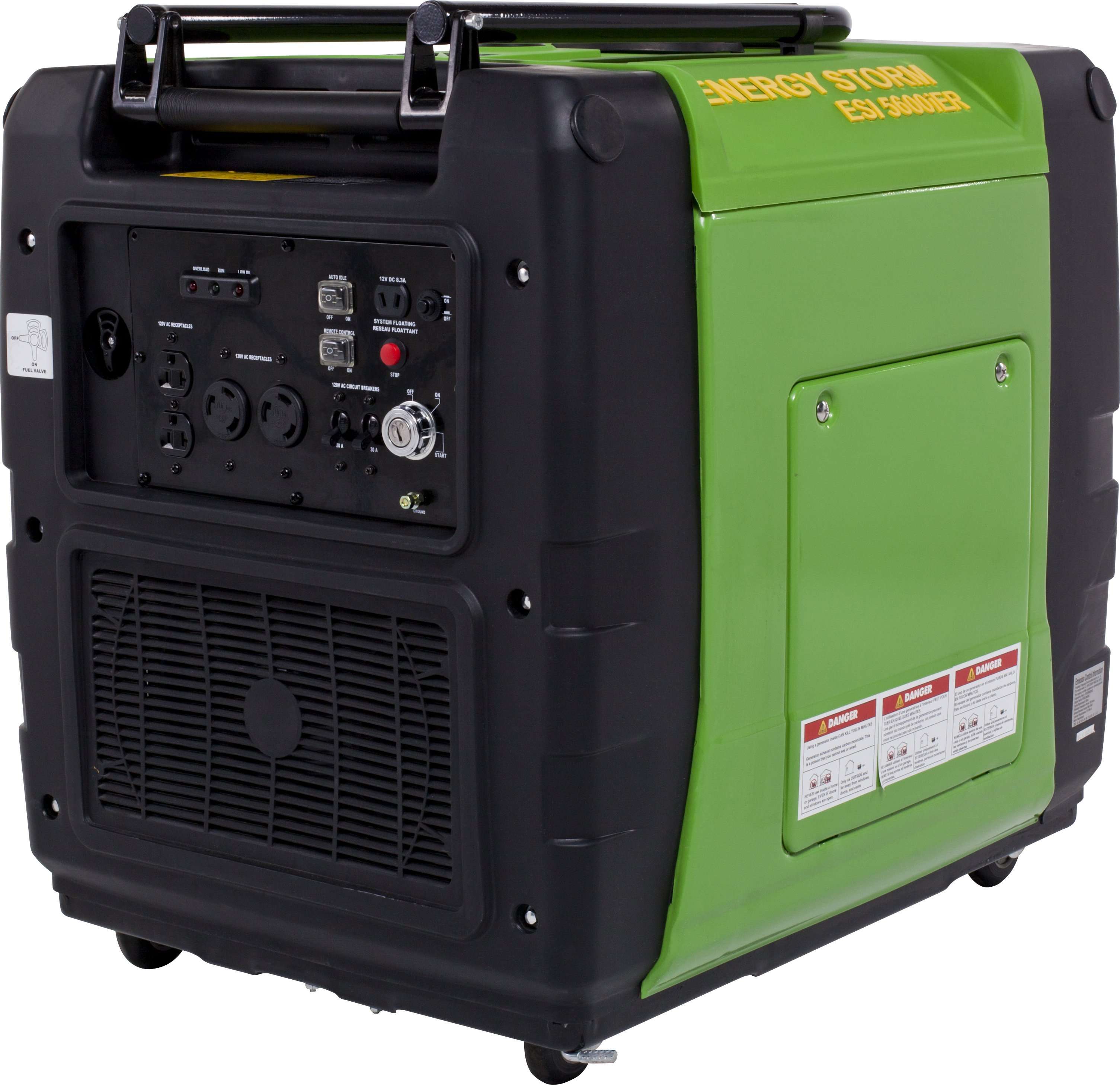Lifan, Lifan ESi5600iER-CA 5000W/5500W Digital Inverter Remote Start Generator Manufacturer RFB