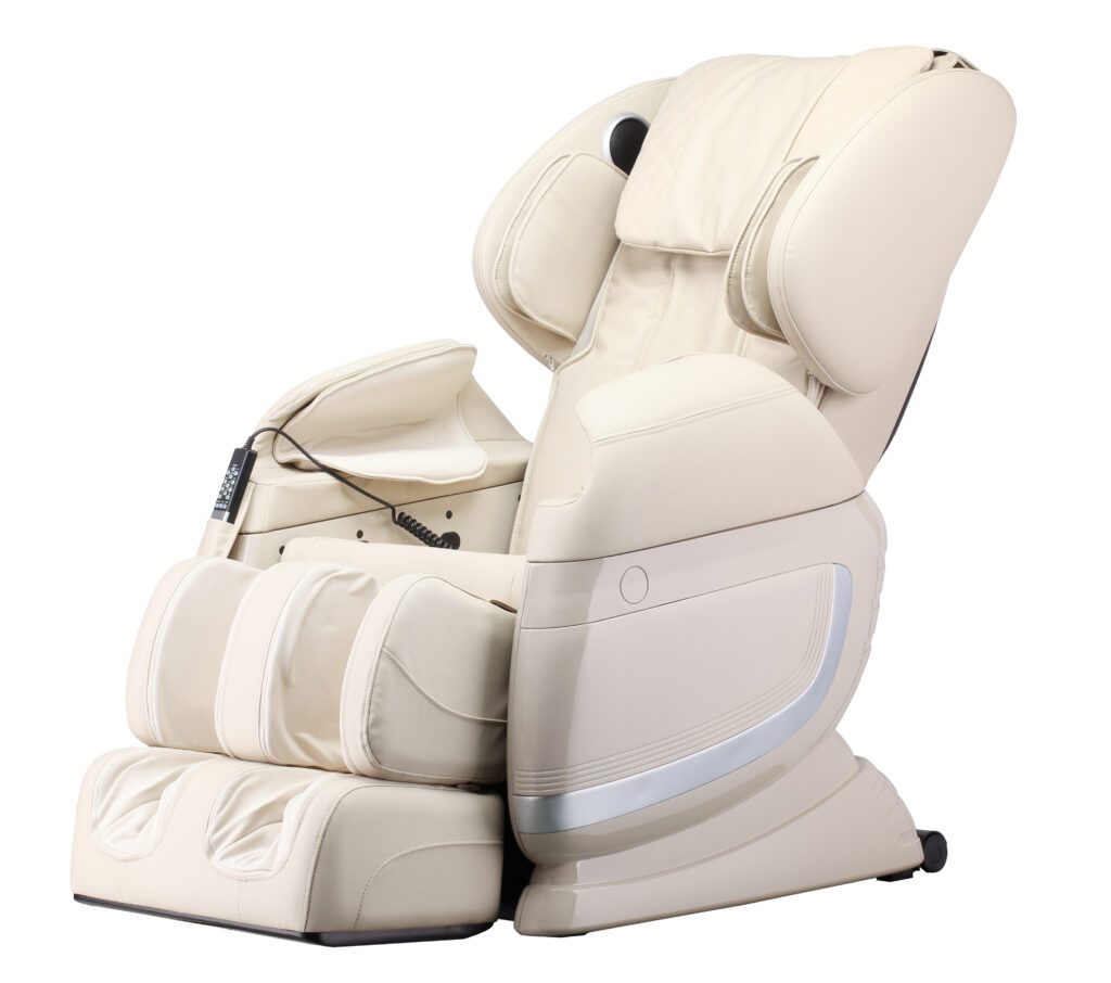 Lifesmart, Lifesmart Luxury 2-Toned 2D Ultimate Massage Chair with Bluetooth Speakers New