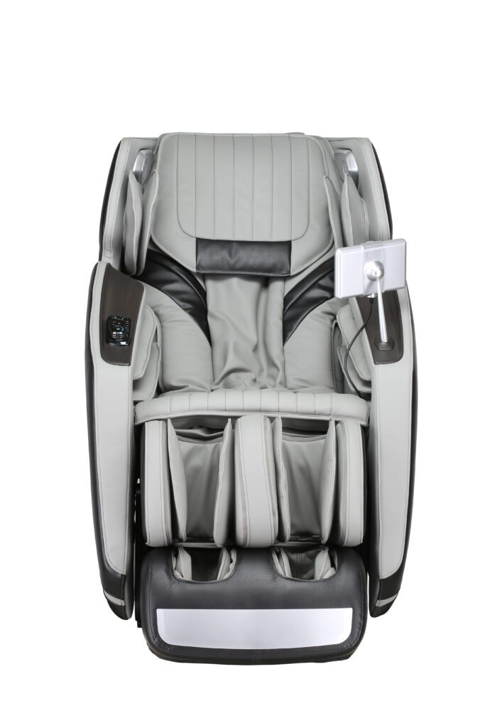 Lifesmart, Lifesmart Luxury 4D Massage Chair Black and Gray New