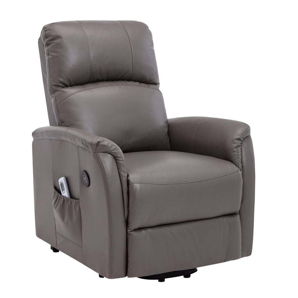 Lifesmart, Lifesmart Luxury Leather Power Lift and Recline Massage Chair with Heat Therapy New