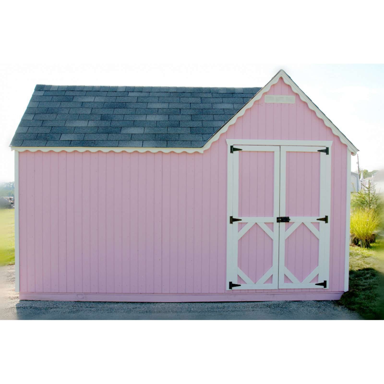 Little Cottage Company, Little Cottage Company Sara Victorian 10 ft. x 18 Ft. Mansion Wood Playhouse DIY Kit New