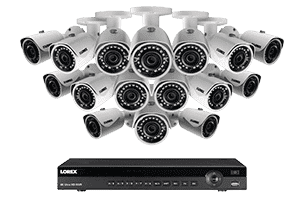 Lorex by Flir, Lorex LN10802-166W 16 Camera 16 Channel NVR 4MP HD Outdoor Surveillance Security System New