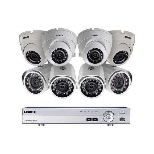 Lorex by Flir, Lorex LX1080-88W 8 Camera 8 Channel 1080P Outdoor Surveillance Security System New