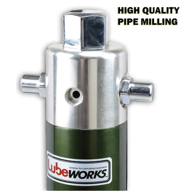 Lubeworks, Lubeworks Air-Powered Oil Transfer Drum Pump High Flow Rate 7.4 GPM 28LPM 3:1 Double Action 1701034 New