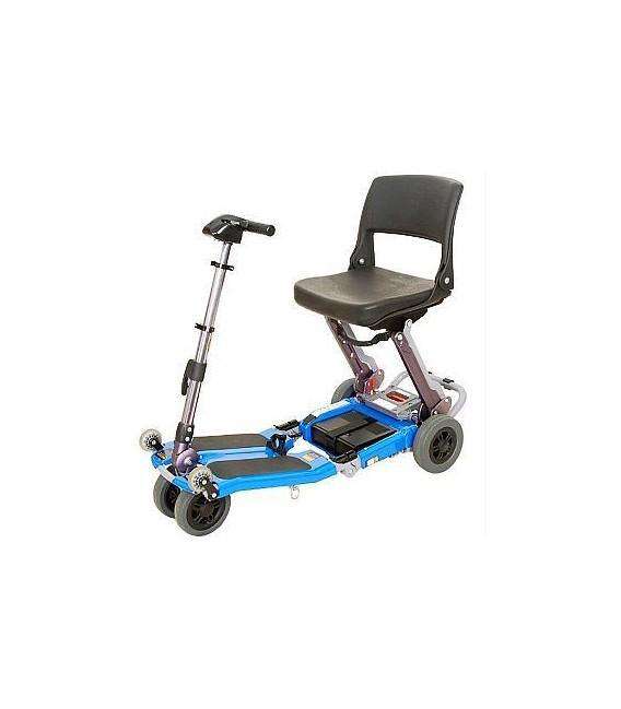 Luggie, Luggie Standard Folding Travel Scooter Blue Open Box