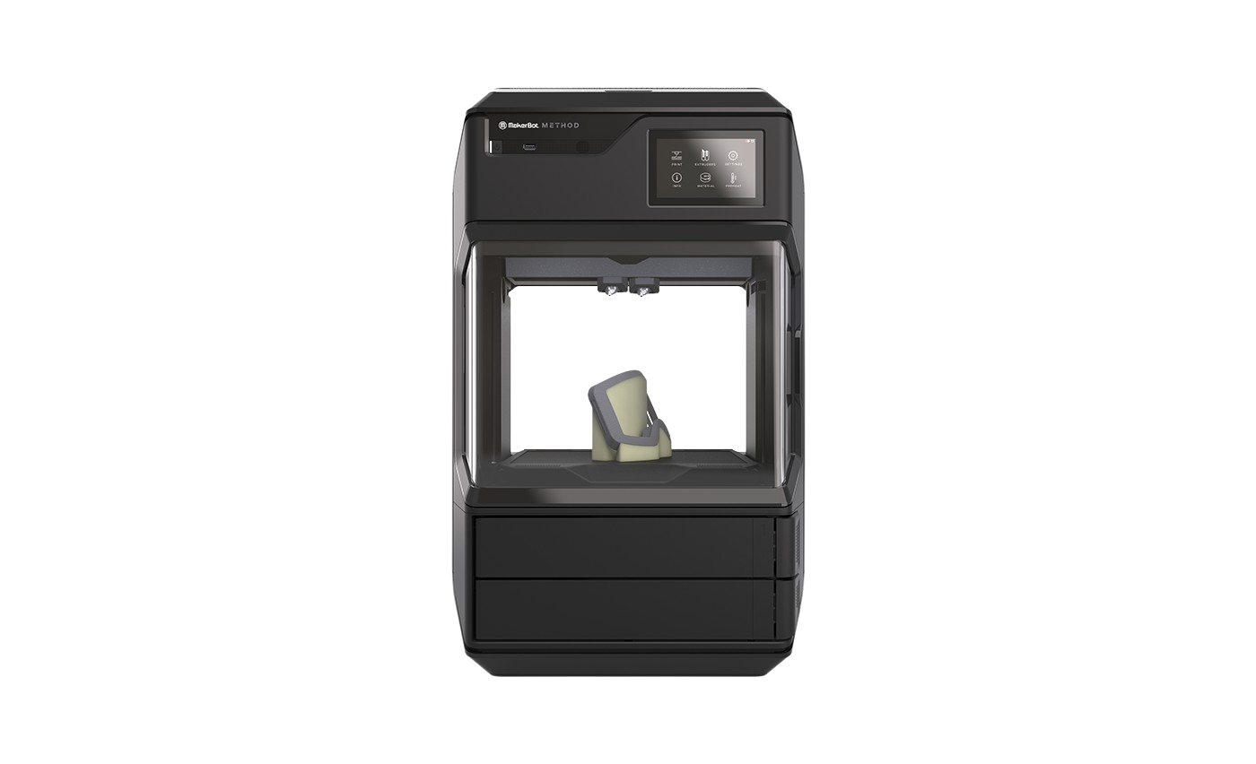 MakerBot, MakerBot Method 3D Printer 17.2" x 25.6" 20-400 Micron Layer Resolution New