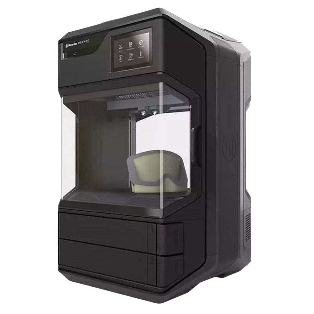 MakerBot, MakerBot Method 3D Printer Carbon Fiber Edition 17.2" x 25.6" 20-400 Micron Layer Resolution New