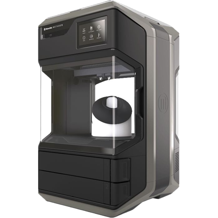 MakerBot, MakerBot Method X 3D Printer 17.2" x 25.6" 20-400 Micron Layer Resolution New