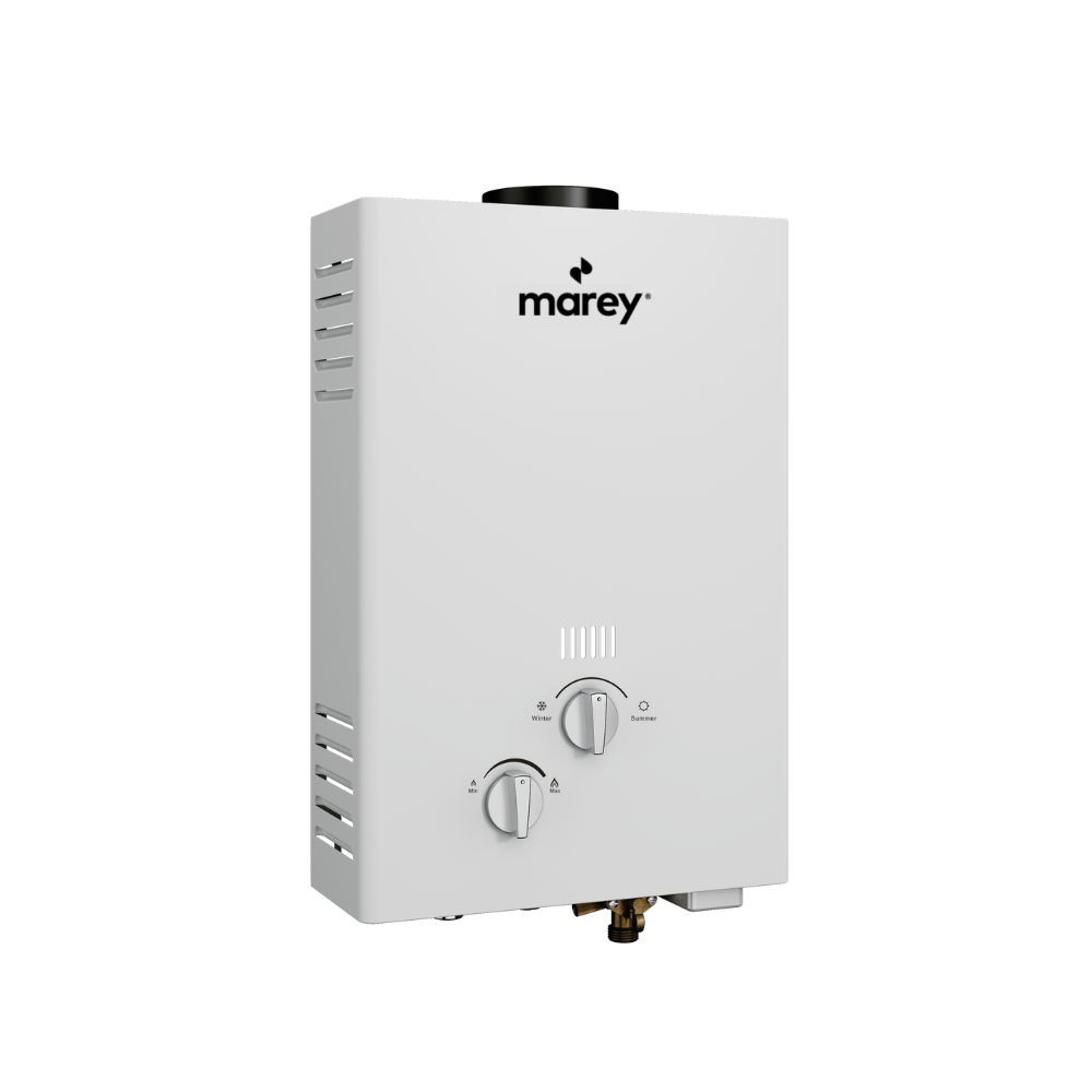 Marey, Marey GA10FNG 2.64 GPM 68,240 BTU NG Natural Gas Tankless Water Heater New