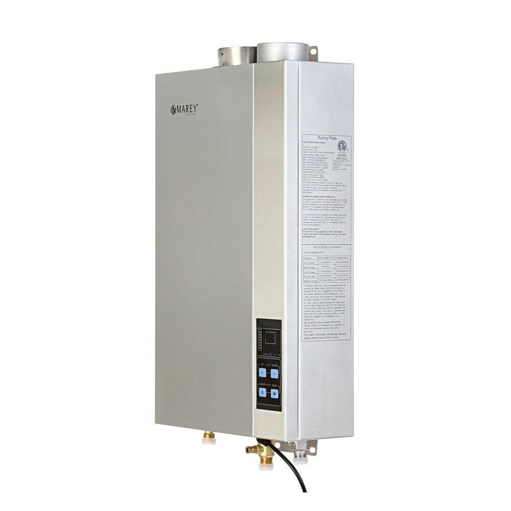 Marey, Marey GA14CSANG 3.7 GPM NG Natural Gas Tankless Water Heater New