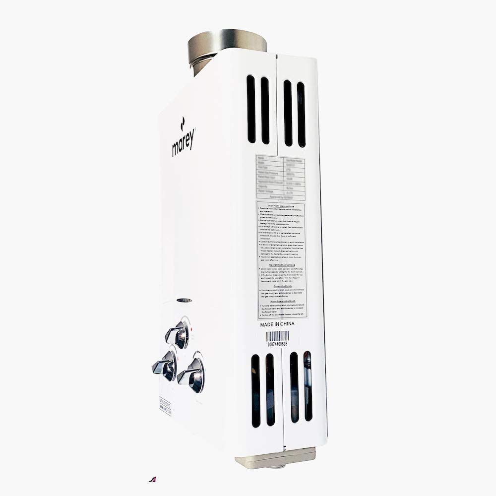 Marey, Marey GA5FNG 1.32 GPM 34,120 BTU NG Natural Gas Tankless Water Heater New