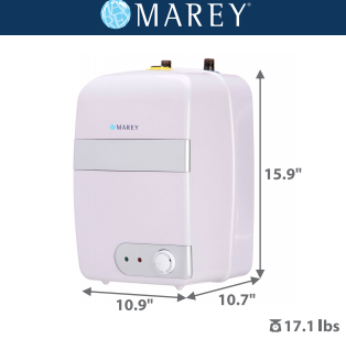 Marey, Marey Tank10L 2.5 Gallon Mini-Tank Water Heater Open Box (free upgrade to new unit)