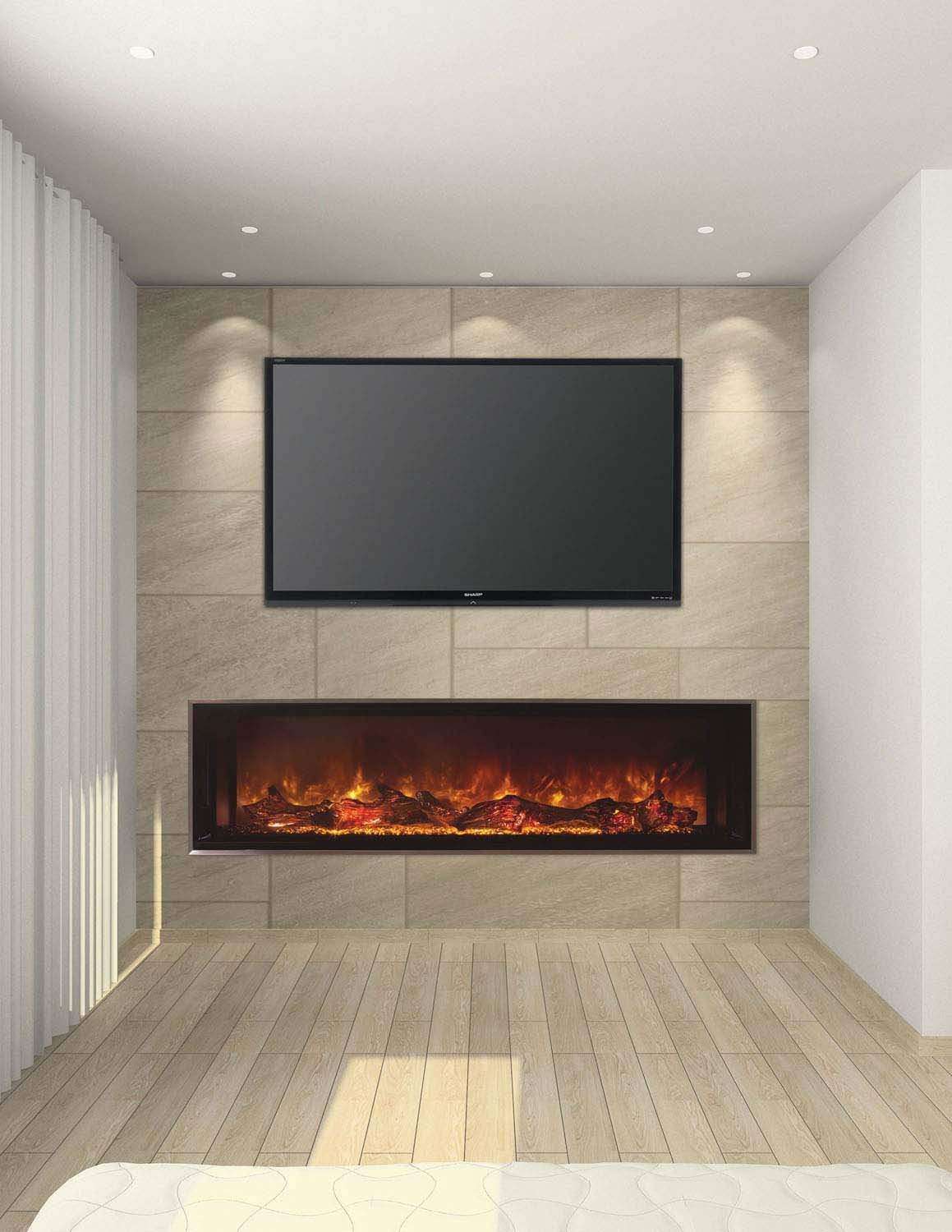 Modern Flames, Modern Flames 100 Inch Landscape Full View 2 Series Electric Fireplace New