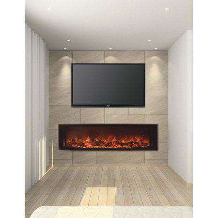 Modern Flames, Modern Flames 80 Inch Landscape Full View 2 Series Electric Fireplace New