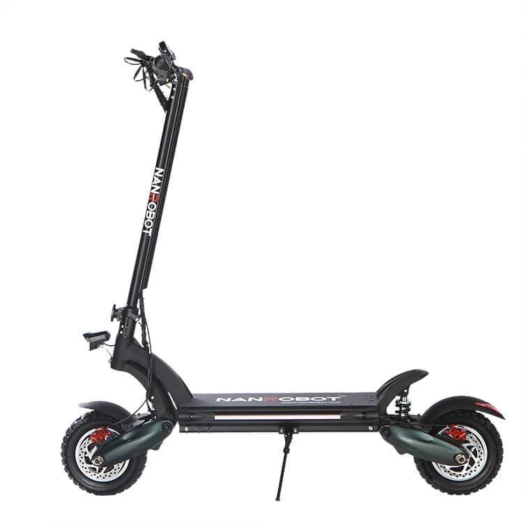 NANROBOT, NanRobot D6+ Foldable Lightweight 2000W 26ah 52V 10" 28+ MPH Electric Scooter with Seat New