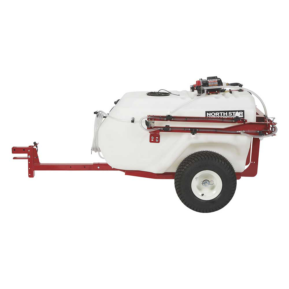 NorthStar, NorthStar Tow Behind Trailer Boom Broadcast and Spot Sprayer 101 Gallon Capacity 60 PSI 12V DC 7.0 GPM 282592 New