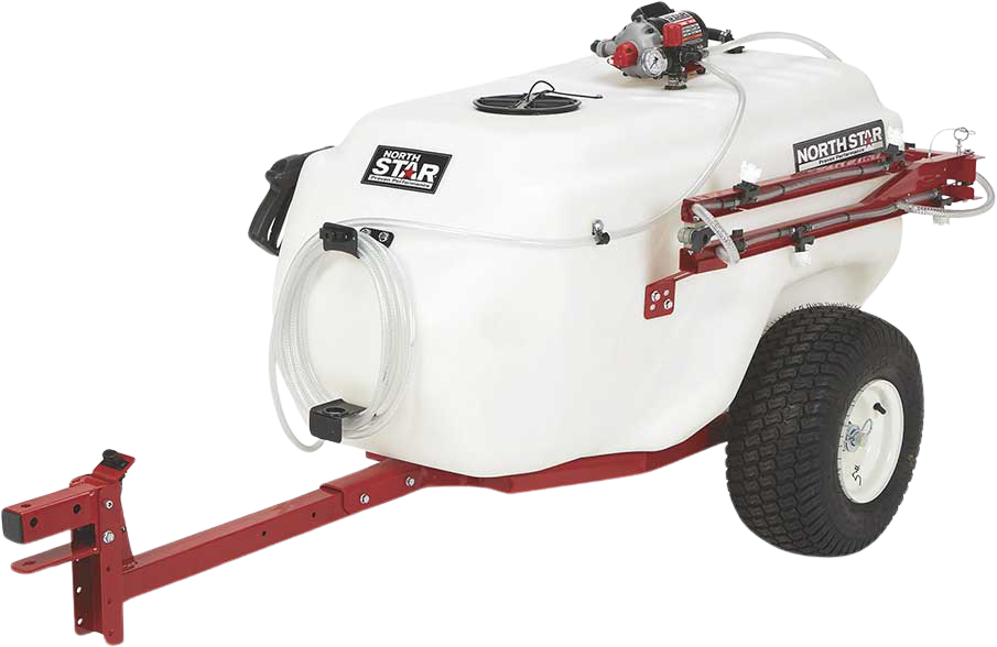 NorthStar, NorthStar Tow Behind Trailer Boom Broadcast and Spot Sprayer 101 Gallon Capacity 60 PSI 12V DC 7.0 GPM 282592 New