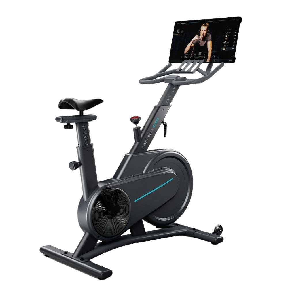 OVICX, OVICX OS-EBIKE-Q200-X Stationary Exercise Bike With Immersive HD Touchscreen Display New