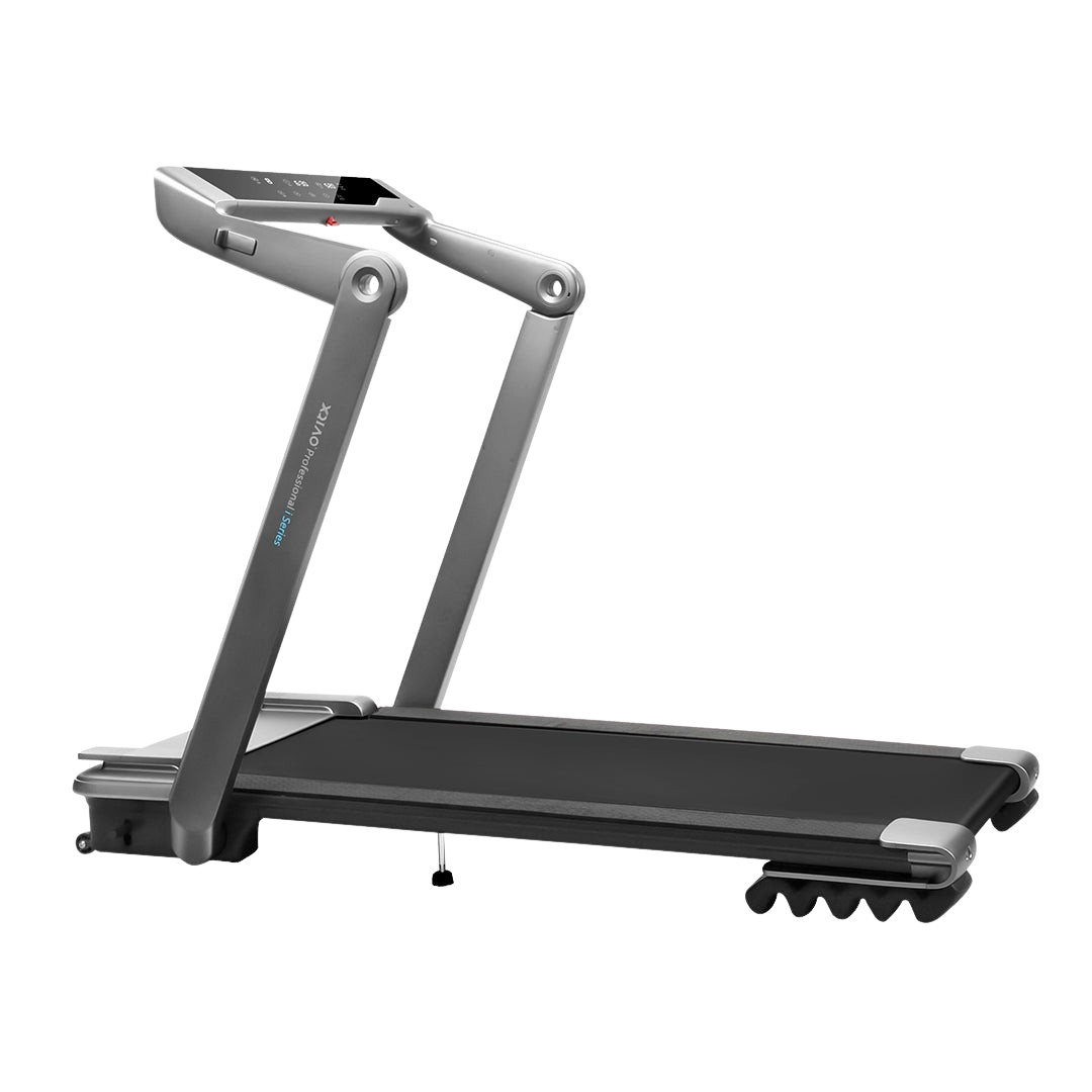 OVICX, OVICX OS-TMILL-I1 Flat Folding Treadmill with Bluetooth Connectivity New