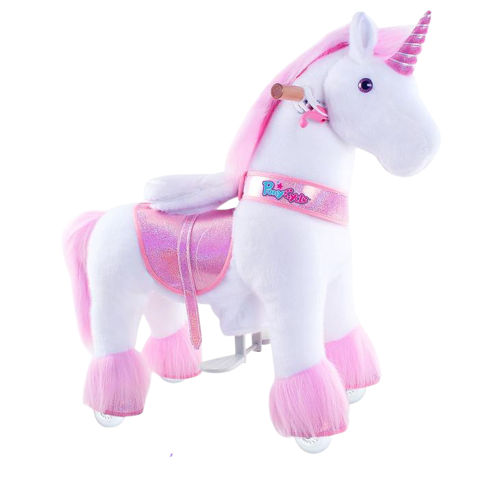 PonyCycle, PonyCycle Ux402 Ride On Pink Unicorn Medium New