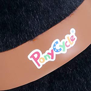 PonyCycle U Series Black Horse High-Grade Plush