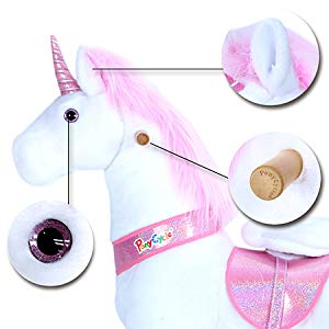 PonyCycle Unicorn Pink Detail